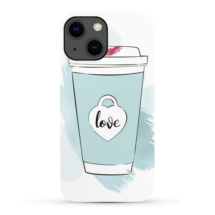 iPhone 13 SlimFit Love Coffee Cup by Martina
