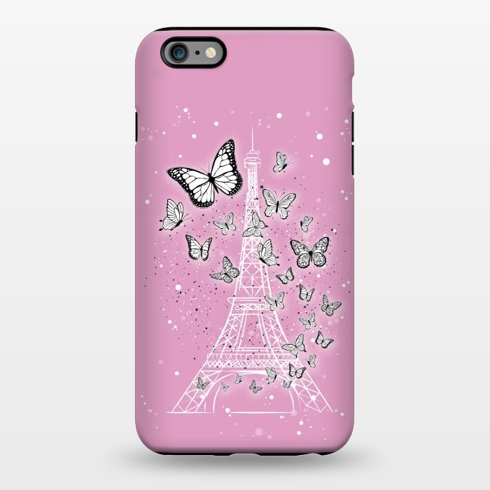 iPhone 6/6s plus StrongFit Pink Paris by Martina