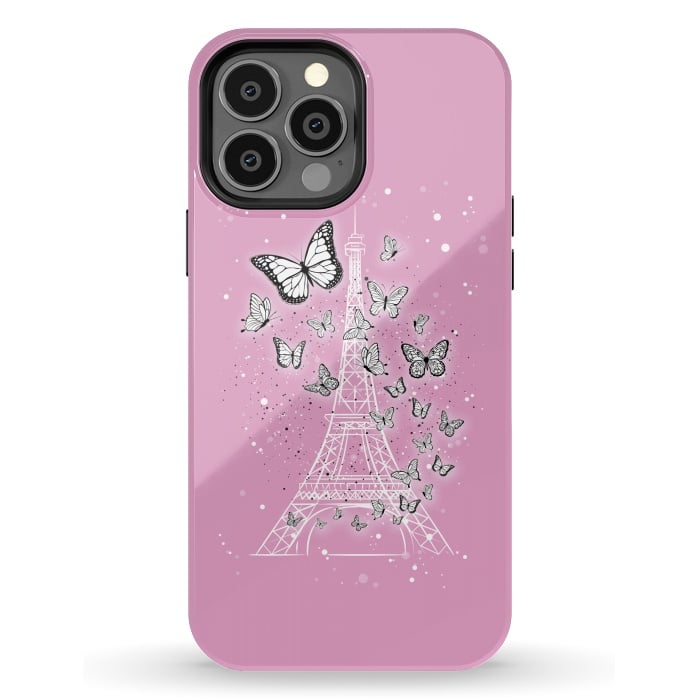 iPhone 13 Pro Max StrongFit Pink Paris by Martina