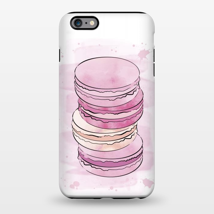 iPhone 6/6s plus StrongFit Pink Macarons by Martina