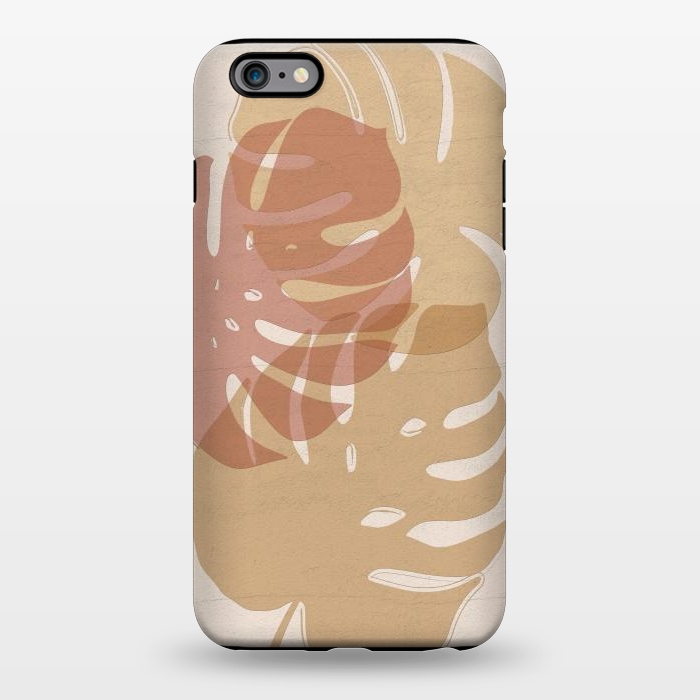 iPhone 6/6s plus StrongFit Earthy leaves by Martina