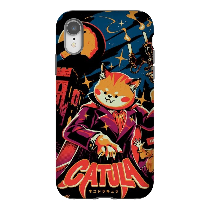 iPhone Xr StrongFit Catula by Ilustrata