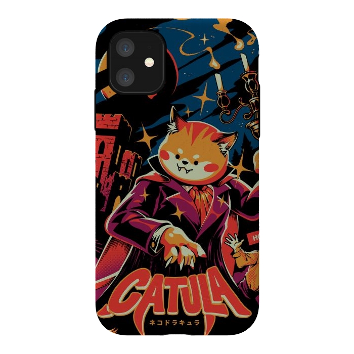iPhone 11 StrongFit Catula by Ilustrata