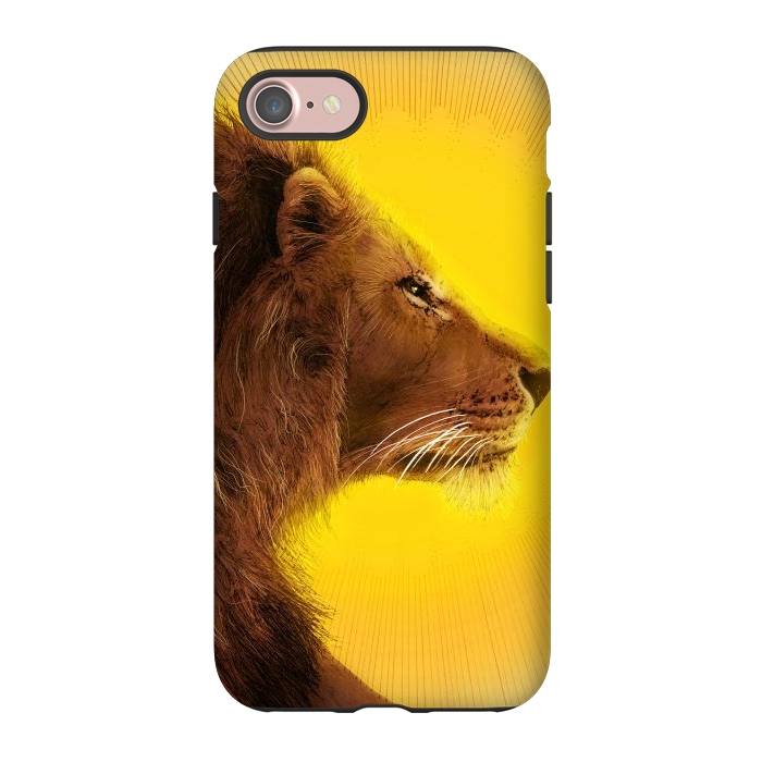iPhone 7 StrongFit Lion and Sun by ECMazur 