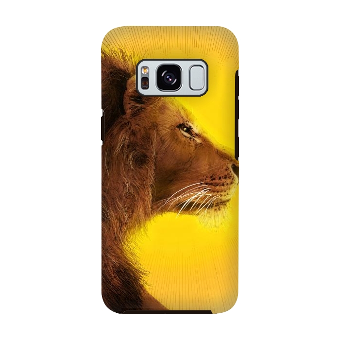 Galaxy S8 StrongFit Lion and Sun by ECMazur 