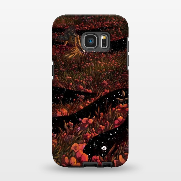 Galaxy S7 EDGE StrongFit Common Garden Snake Day  by ECMazur 