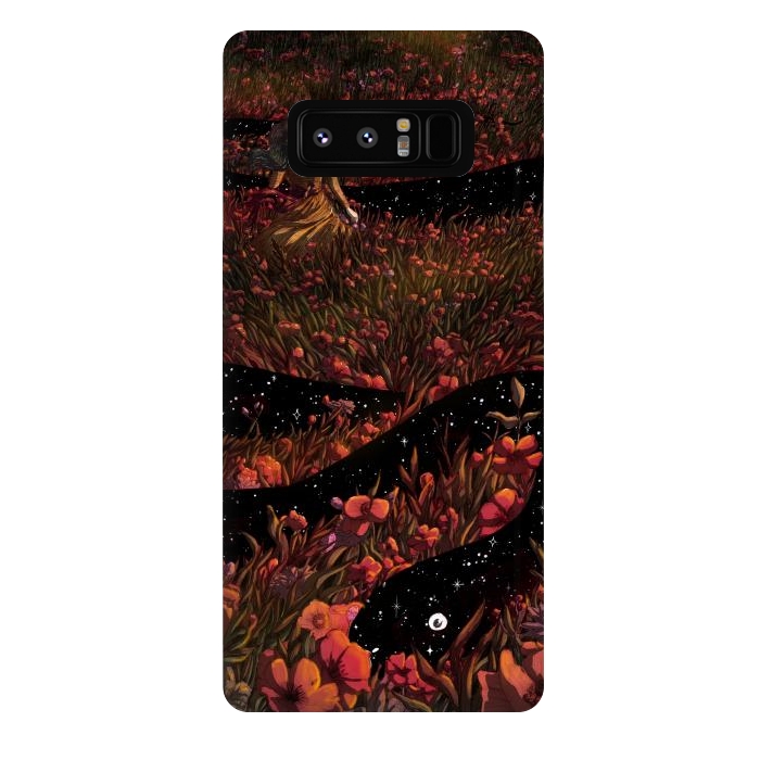 Galaxy Note 8 StrongFit Common Garden Snake Day  by ECMazur 