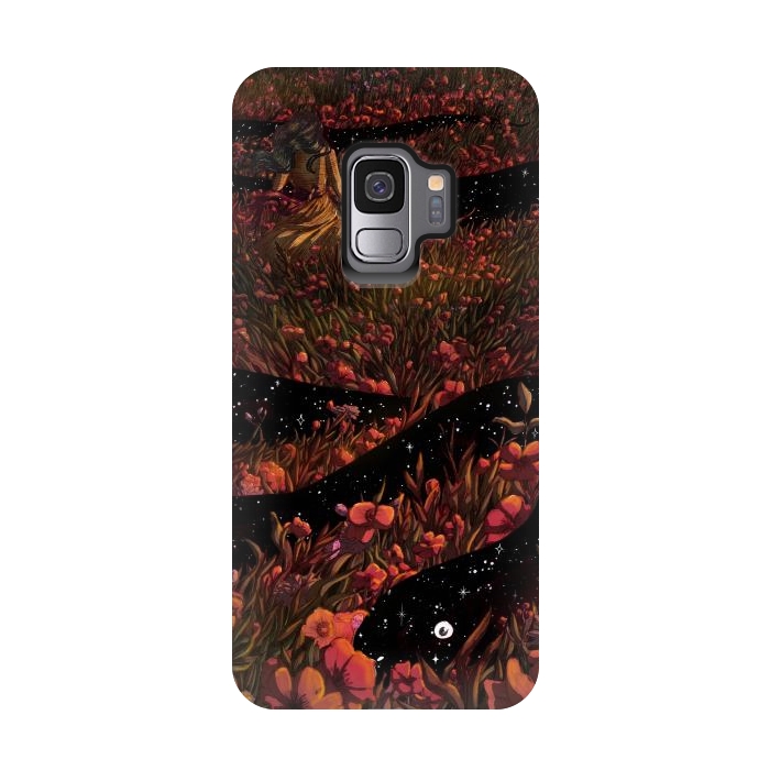 Galaxy S9 StrongFit Common Garden Snake Day  by ECMazur 