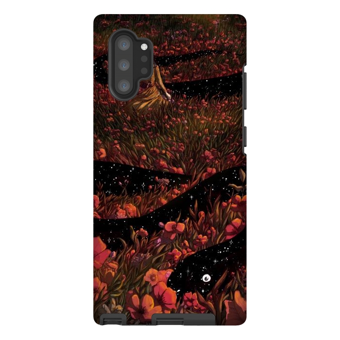 Galaxy Note 10 plus StrongFit Common Garden Snake Day  by ECMazur 