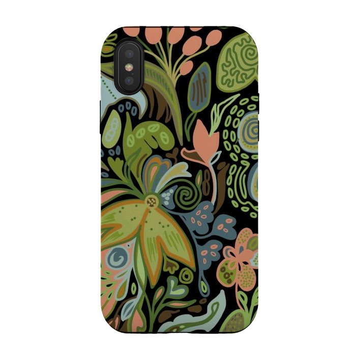 iPhone Xs / X StrongFit Floralie by Josie