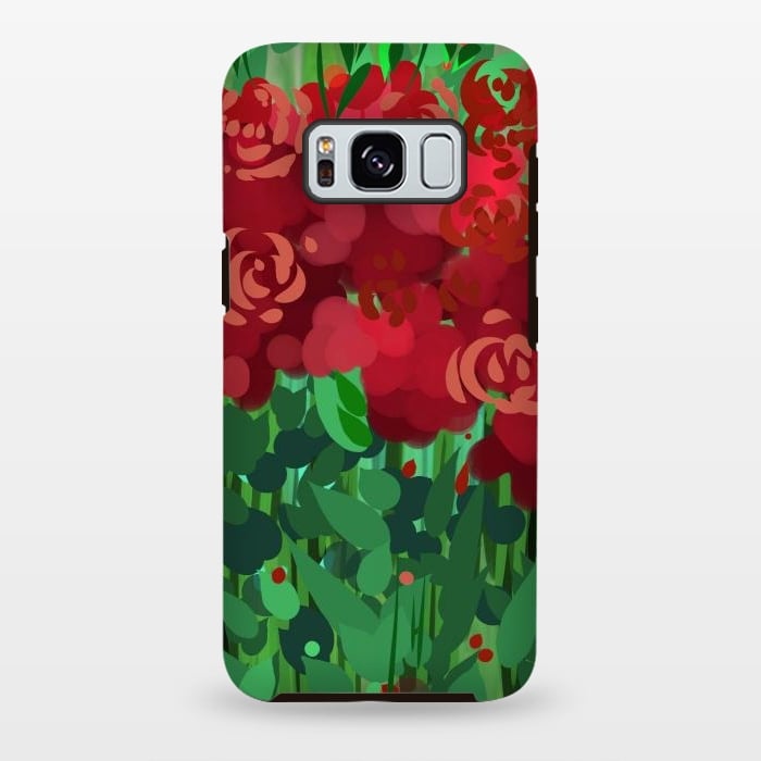 Galaxy S8 plus StrongFit Reddom Roses by Josie