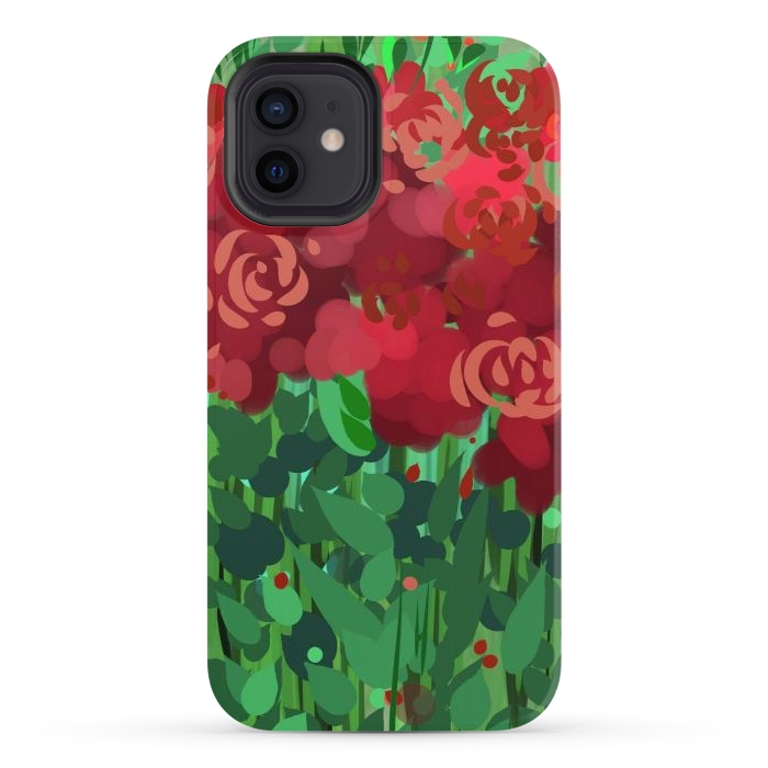 iPhone 12 StrongFit Reddom Roses by Josie