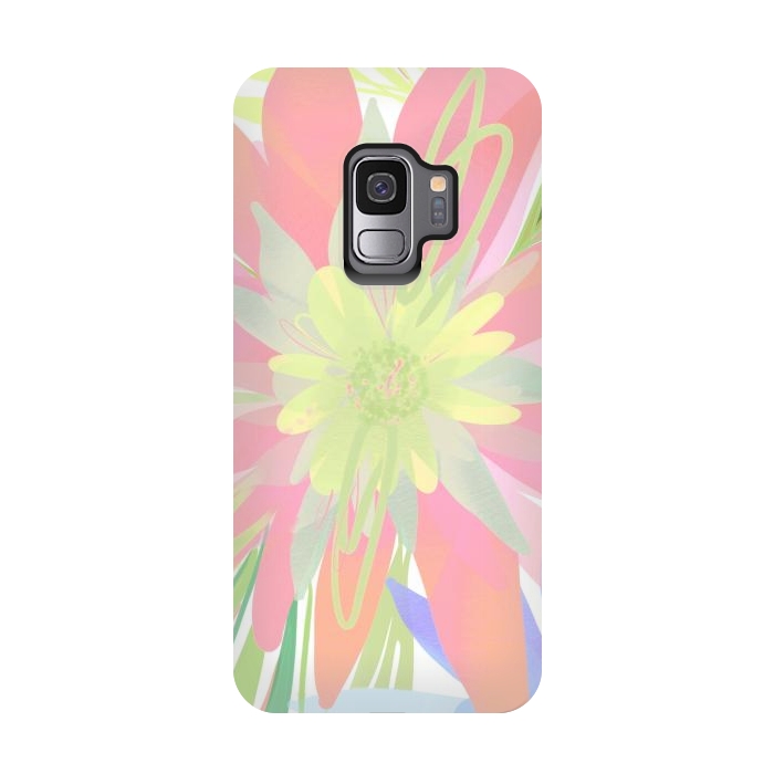 Galaxy S9 StrongFit Peachy Haven by Josie