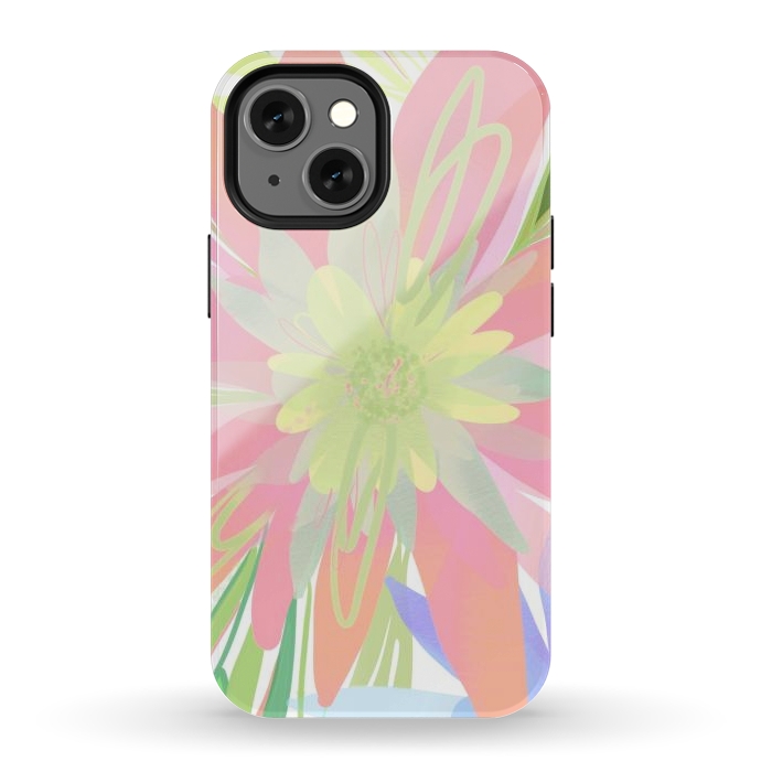 iPhone 12 mini StrongFit Peachy Haven by Josie