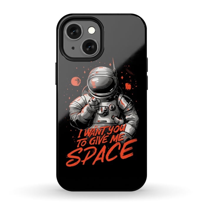 iPhone 13 mini StrongFit I want you to give me space by eduely