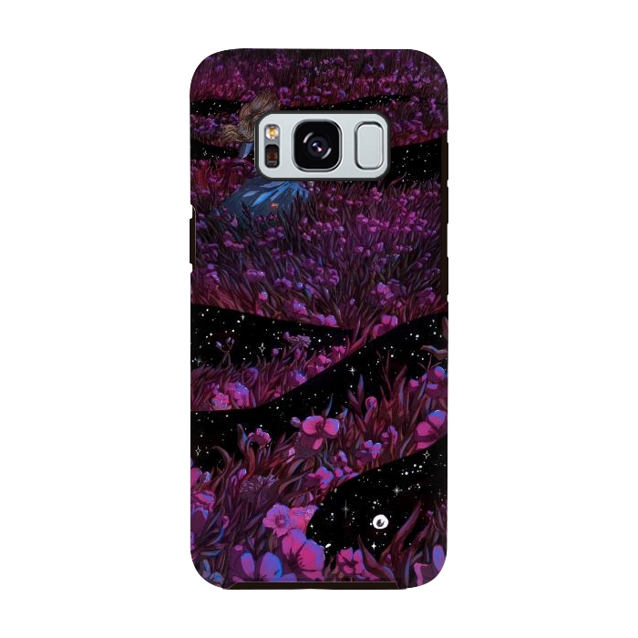 Galaxy S8 StrongFit Common Garden Snake at Night by ECMazur 
