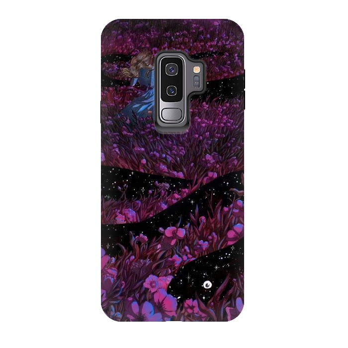 Galaxy S9 plus StrongFit Common Garden Snake at Night by ECMazur 