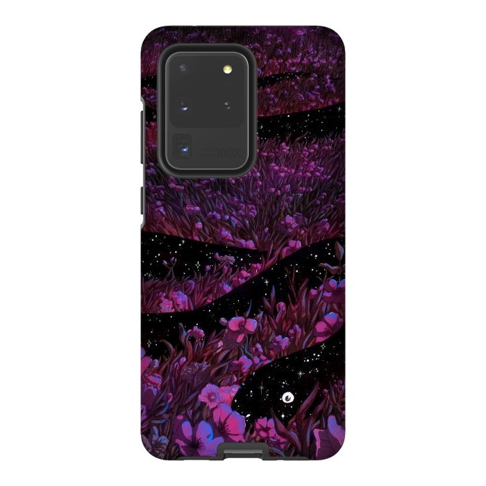 Galaxy S20 Ultra StrongFit Common Garden Snake at Night by ECMazur 