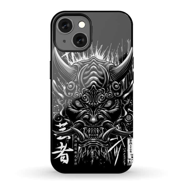 iPhone 13 StrongFit Japanese oni demon by Alberto