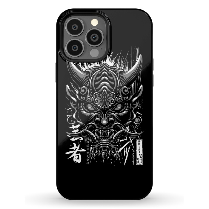 iPhone 13 Pro Max StrongFit Japanese oni demon by Alberto