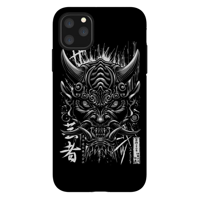 iPhone 11 Pro Max StrongFit Japanese oni demon by Alberto