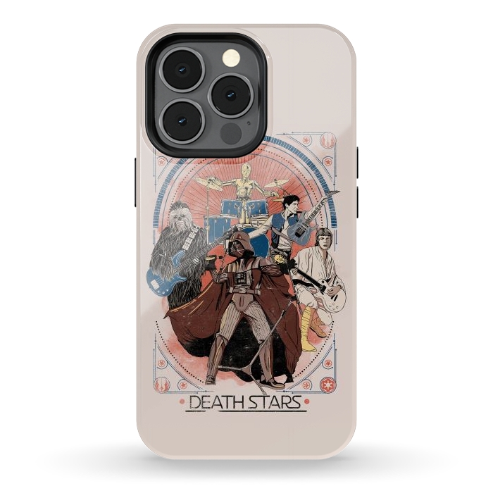 iPhone 13 pro StrongFit Death Stars by eduely