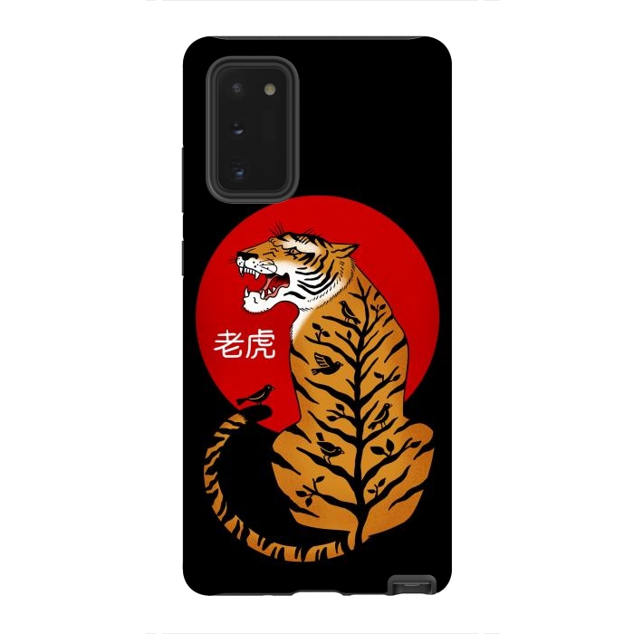 Galaxy Note 20 StrongFit Tiger Chinese por Coffee Man