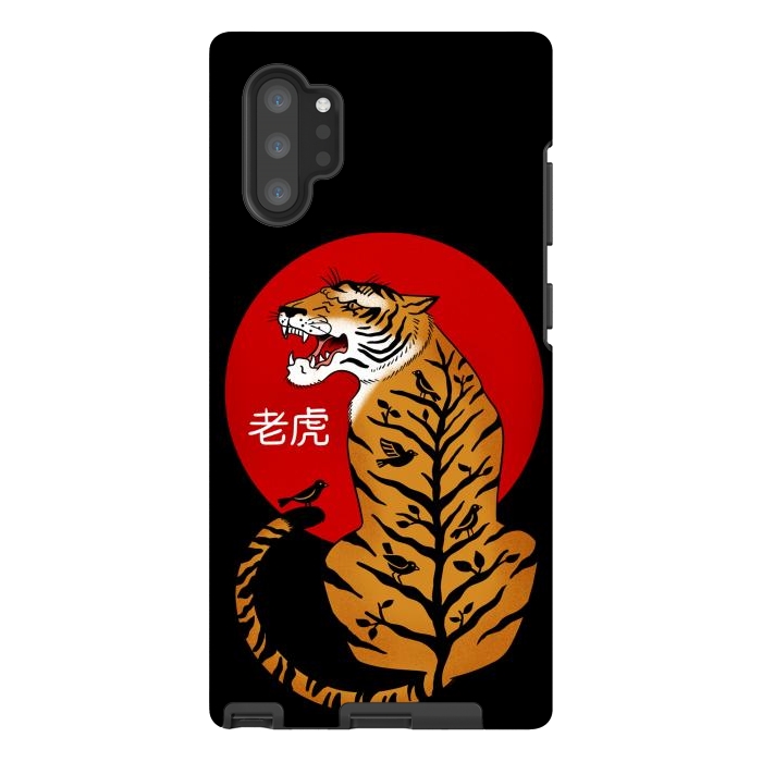 Galaxy Note 10 plus StrongFit Tiger Chinese by Coffee Man