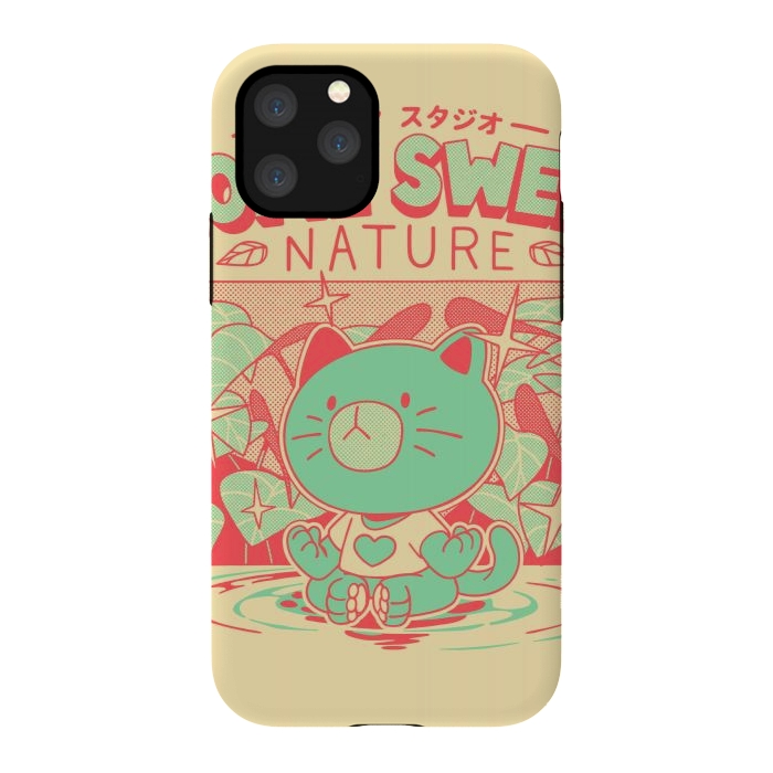 iPhone 11 Pro StrongFit Home Sweet Nature by Ilustrata