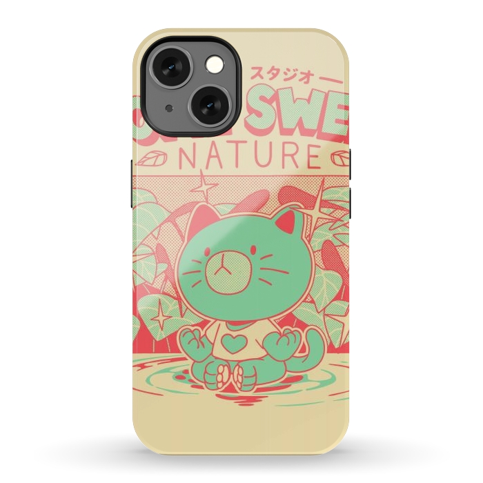 iPhone 13 StrongFit Home Sweet Nature by Ilustrata