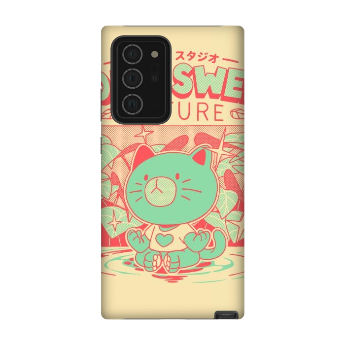 Galaxy Note 20 Ultra StrongFit Home Sweet Nature by Ilustrata
