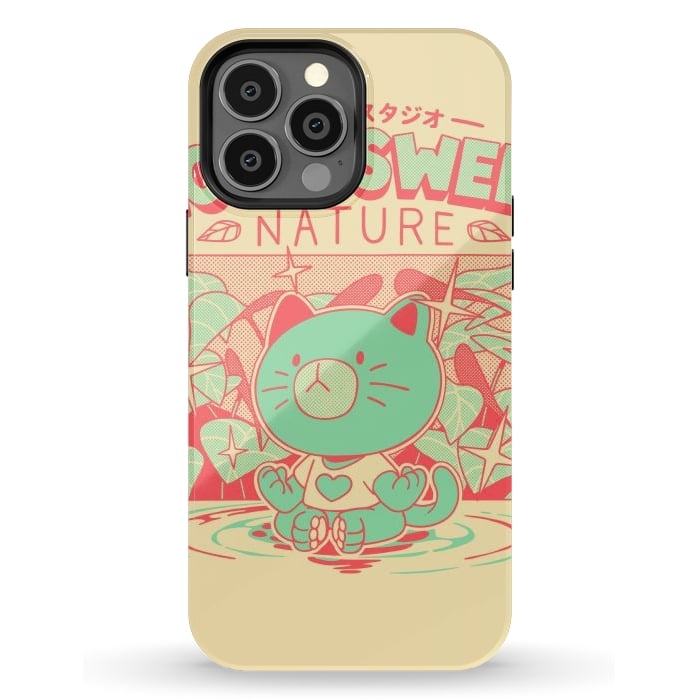 iPhone 13 Pro Max StrongFit Home Sweet Nature by Ilustrata