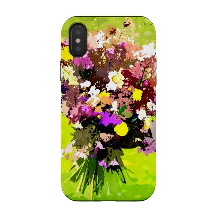 iPhone Xs / X StrongFit Flower Bearer by Uma Prabhakar Gokhale