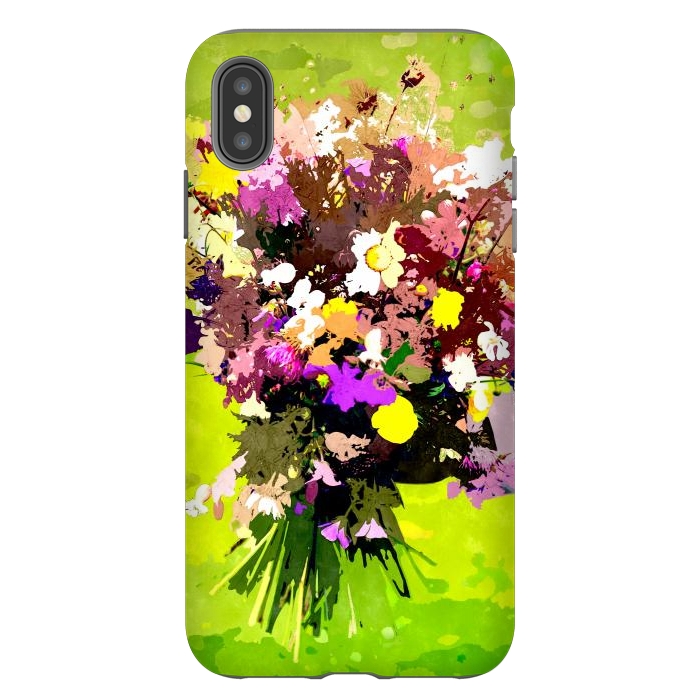 iPhone Xs Max StrongFit Flower Bearer by Uma Prabhakar Gokhale