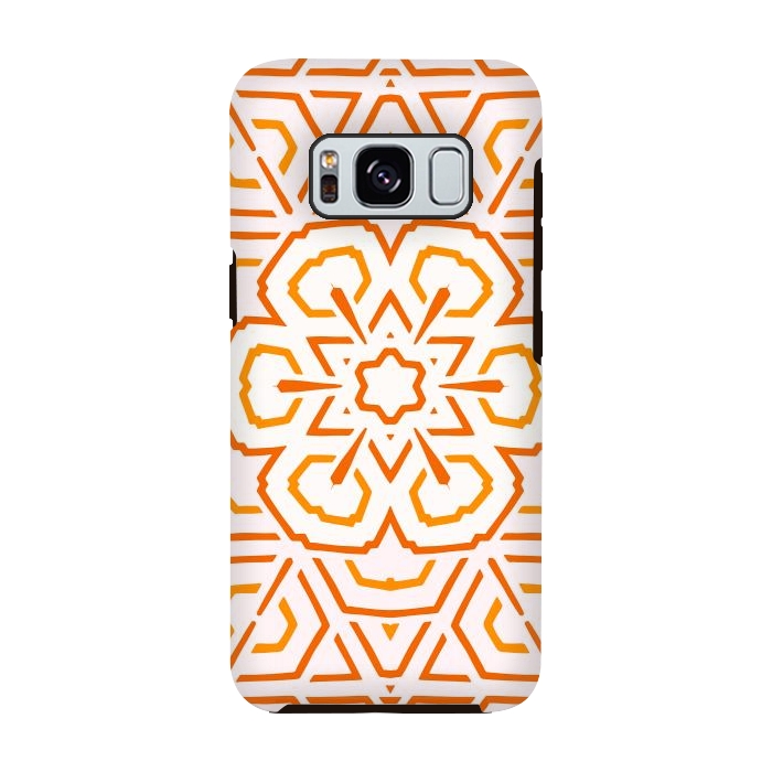 Galaxy S8 StrongFit Surbhi Kaleidoscope Mandala by Creativeaxle
