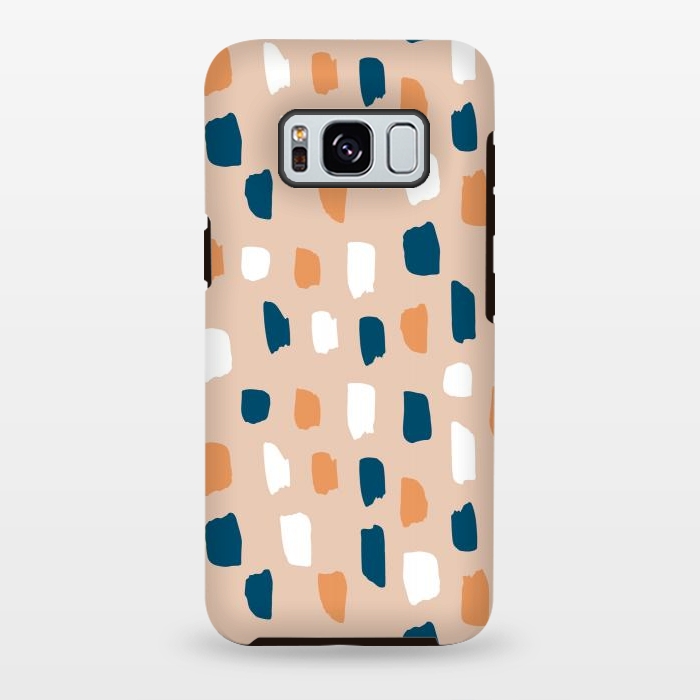 Galaxy S8 plus StrongFit Natural Terrazzo by Creativeaxle