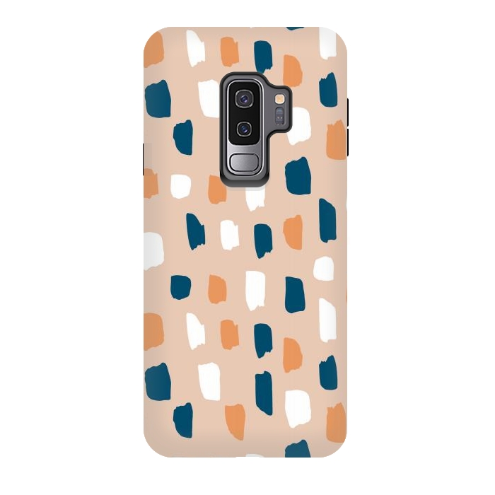 Galaxy S9 plus StrongFit Natural Terrazzo by Creativeaxle