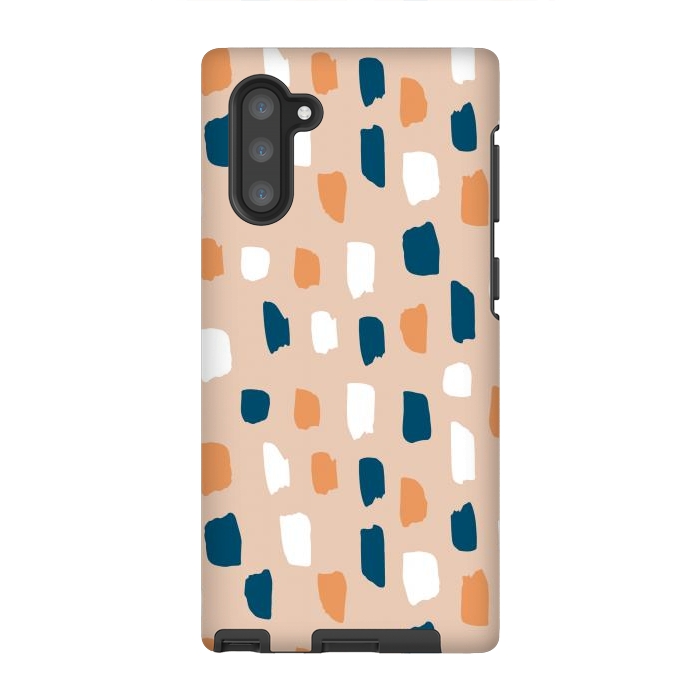 Galaxy Note 10 StrongFit Natural Terrazzo by Creativeaxle