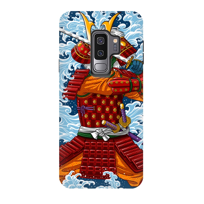 Galaxy S9 plus StrongFit Samurai battling under the Tsunami by Alberto