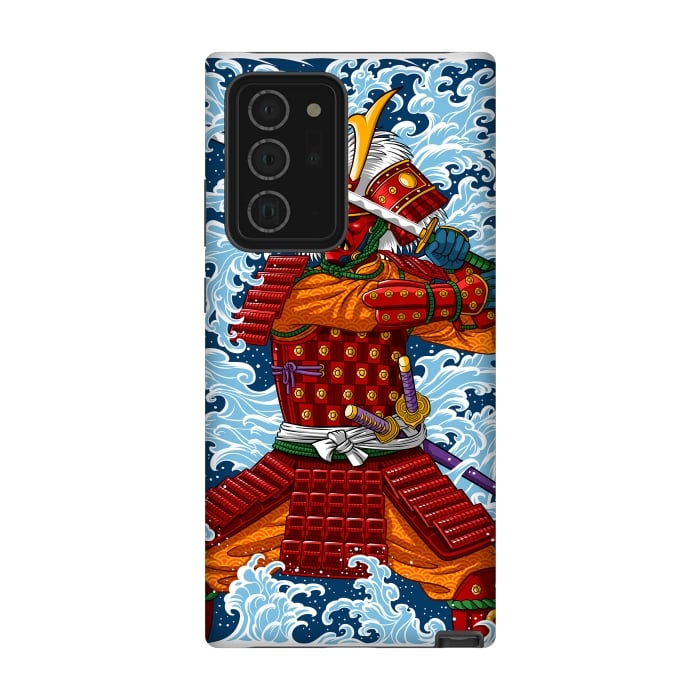 Galaxy Note 20 Ultra StrongFit Samurai battling under the Tsunami by Alberto
