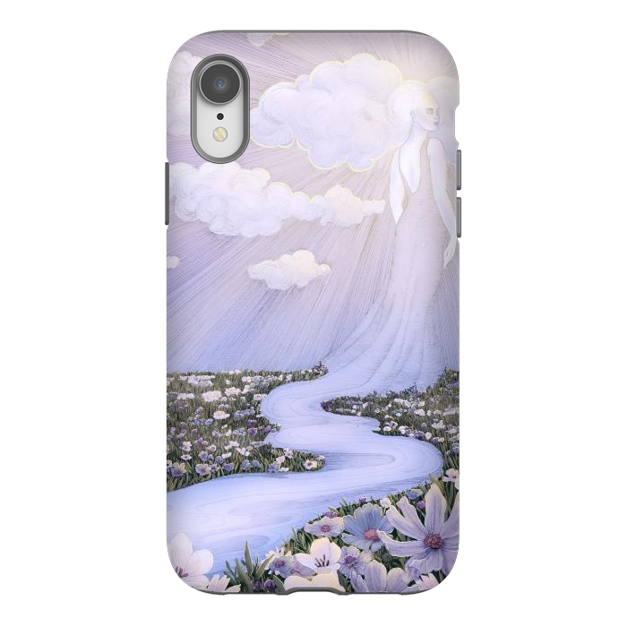 iPhone Xr StrongFit Spirit of River and Sky by ECMazur 