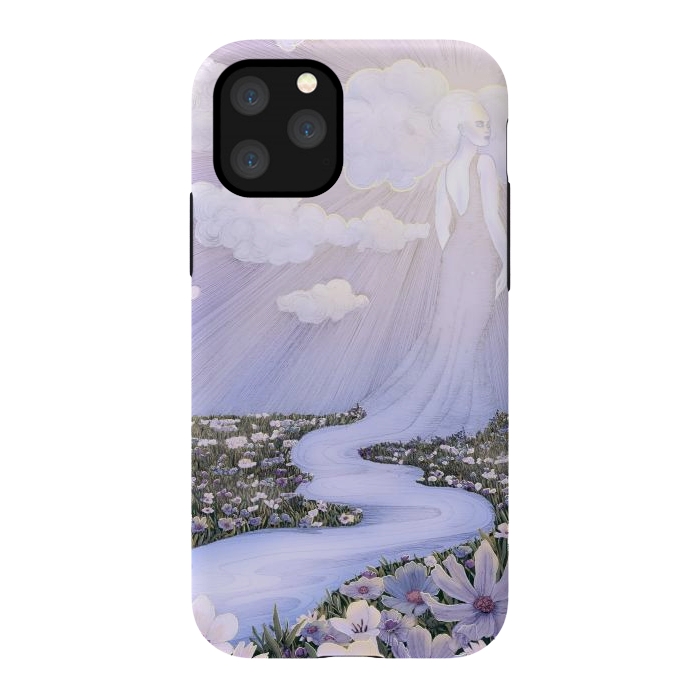 iPhone 11 Pro StrongFit Spirit of River and Sky by ECMazur 
