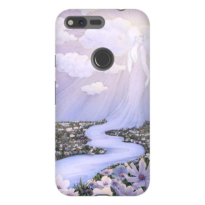 Pixel XL StrongFit Spirit of River and Sky by ECMazur 