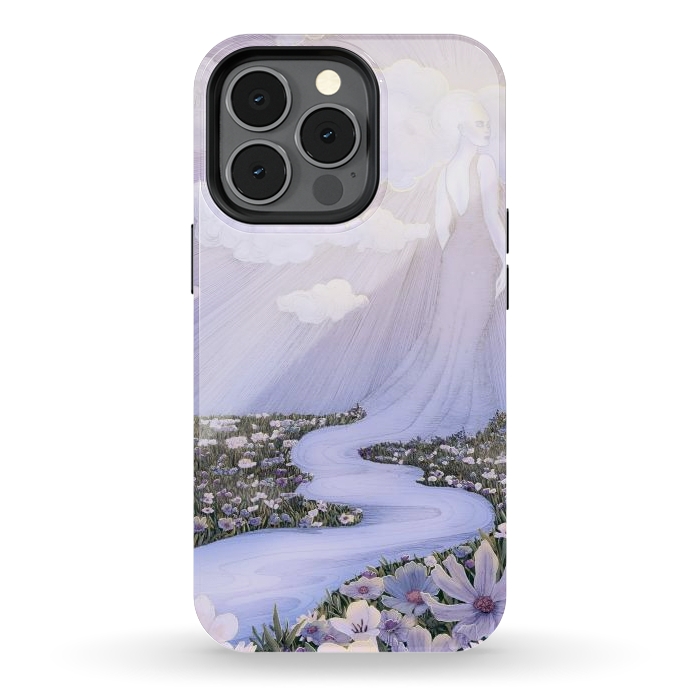 iPhone 13 pro StrongFit Spirit of River and Sky by ECMazur 