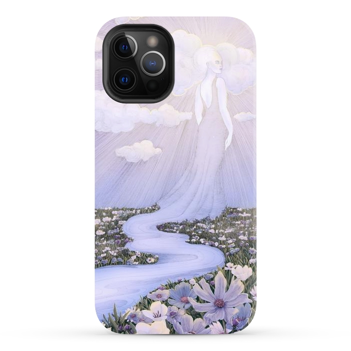 iPhone 12 Pro Max StrongFit Spirit of River and Sky by ECMazur 