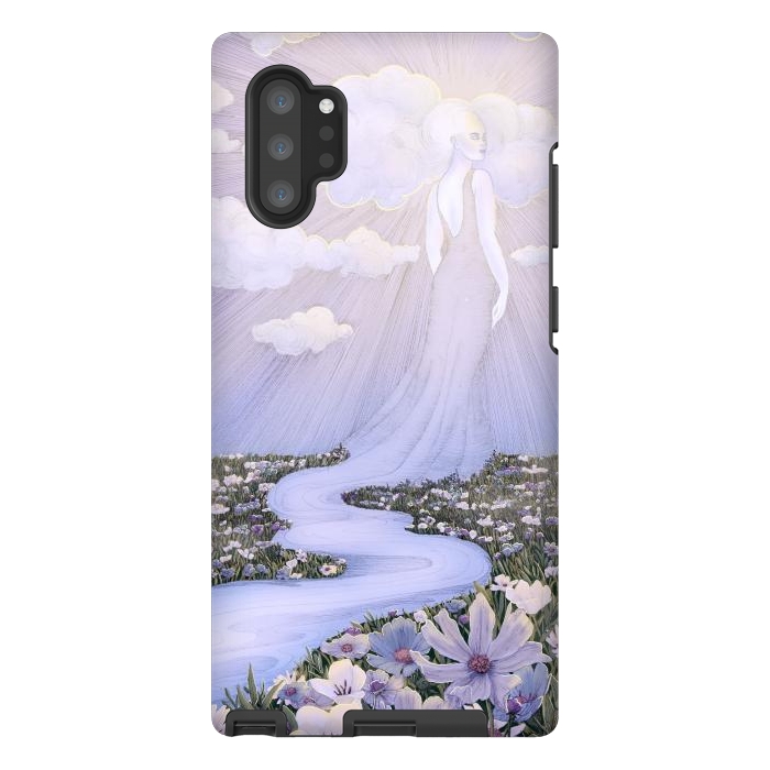 Galaxy Note 10 plus StrongFit Spirit of River and Sky by ECMazur 