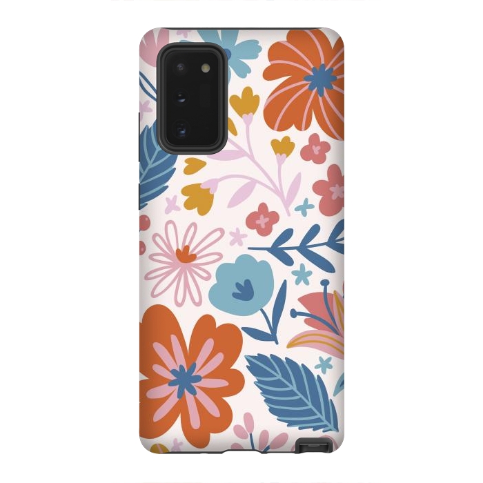 Galaxy Note 20 StrongFit Floral Pattern XI by ArtsCase