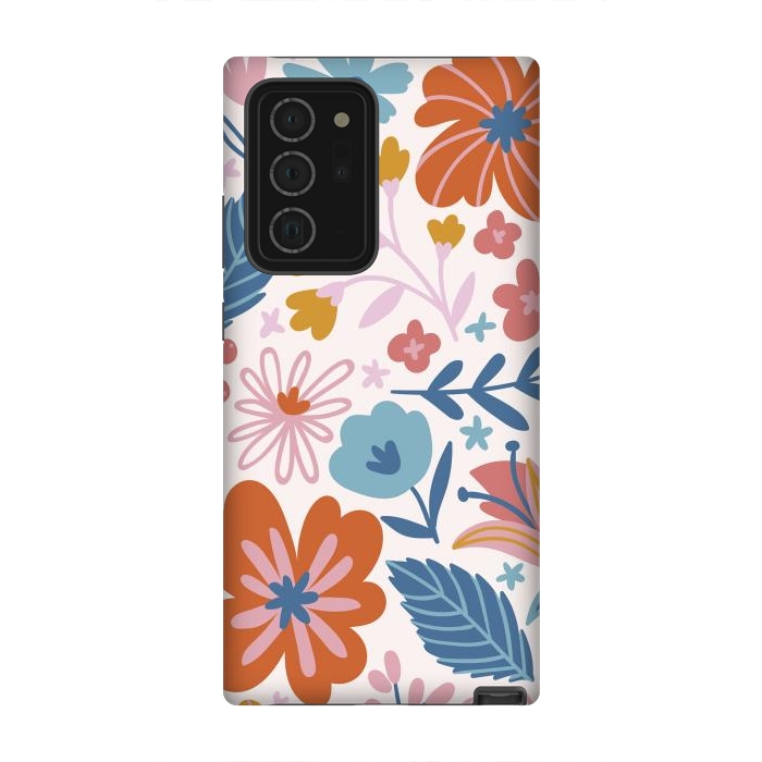 Galaxy Note 20 Ultra StrongFit Floral Pattern XI by ArtsCase