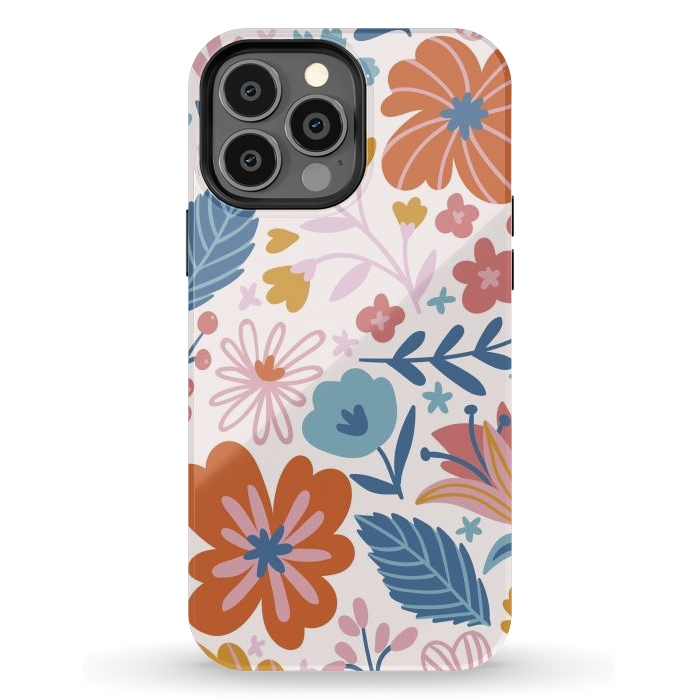 iPhone 13 Pro Max StrongFit Floral Pattern XI by ArtsCase