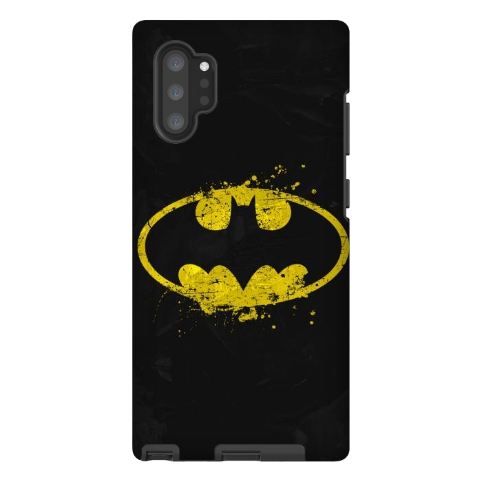 Galaxy Note 10 plus StrongFit Batman's Splash by Sitchko